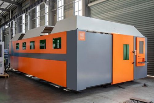 Fully Enclosed Fiber Laser Cutting Machine (High Power)